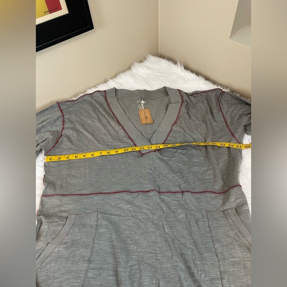 New Natural Life Johnnie Cotton Jumpsuit Women's Charcoal Gray Loungewear Medium - Picture 6 of 9